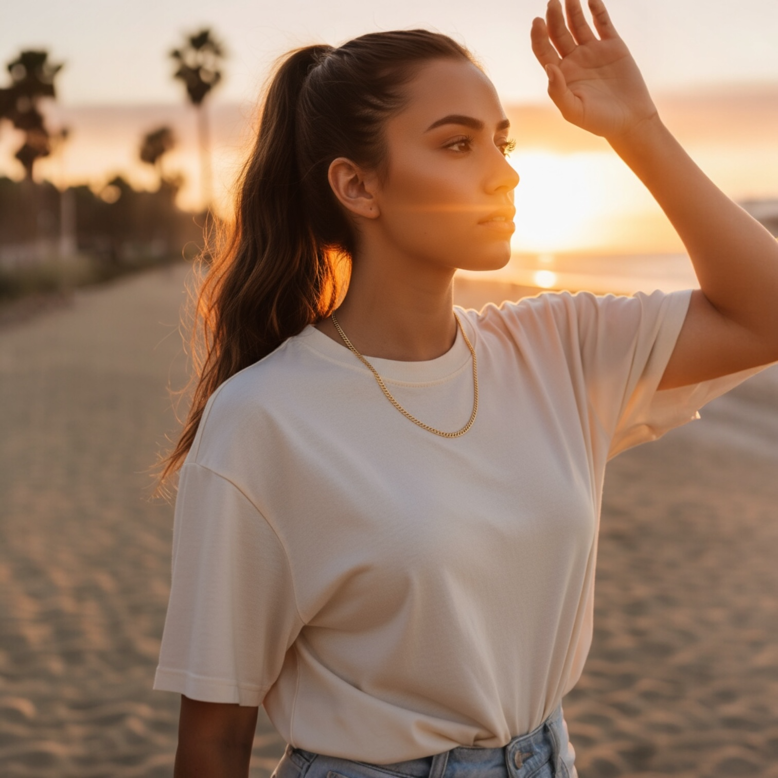 Cadena Egipcia de Oro 10K